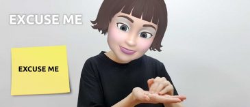 asl sign for excuse me