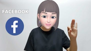 asl sign for facebook