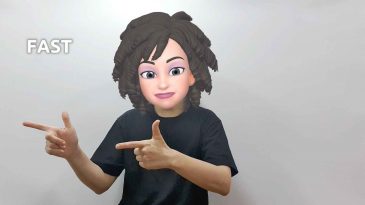 asl sign for fast and slow