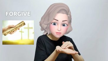 asl sign for forgive