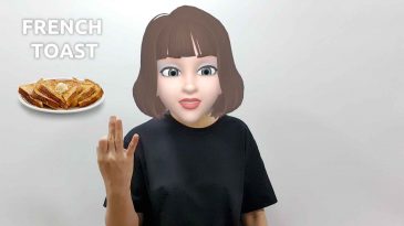 asl sign for french toast