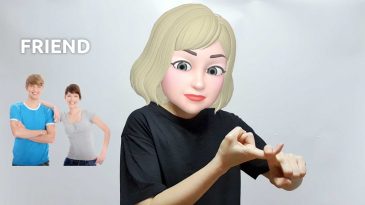 asl sign for friend