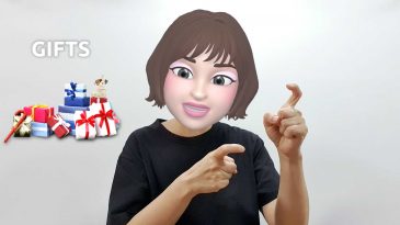 asl sign for gifts