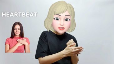 asl sign for heartbeat
