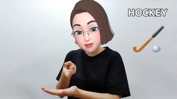 asl sign for hockey