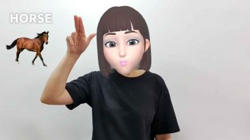 asl sign for horse