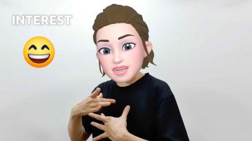asl sign for interest