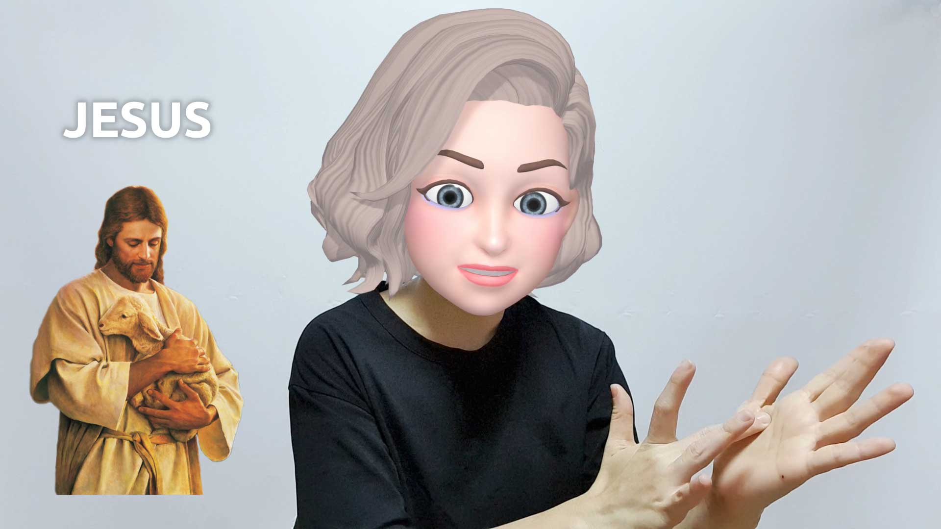 What is the American Sign Language ASL sign for Jesus?