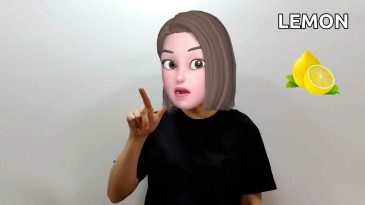 asl sign for lemon