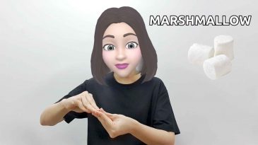 asl sign for marshmallow