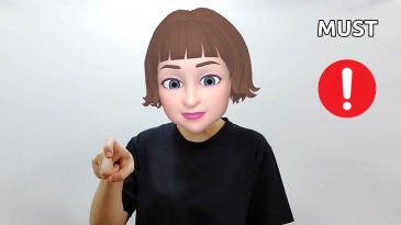 asl sign for must