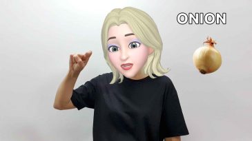 asl sign onion