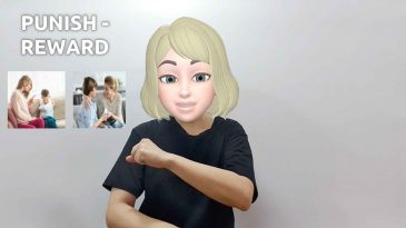asl sign for punish and reward