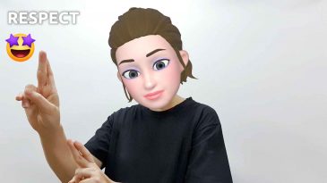 asl sign for respect