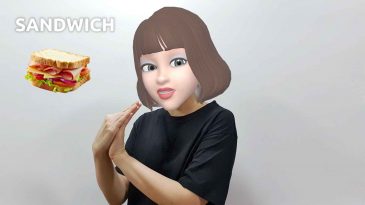 asl sign for sandwich