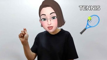 asl sign for tennis