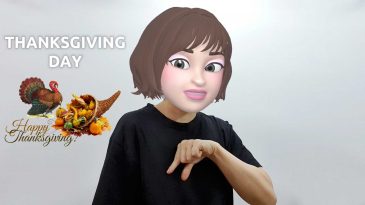 asl sign for thanksgiving day
