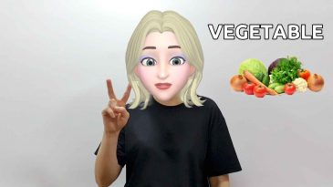 asl sign vegetable