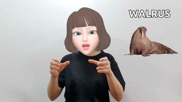 asl sign for walrus