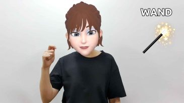 asl sign for wand