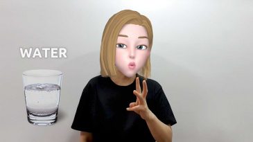 asl sign for water