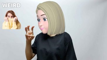 asl sign for weird