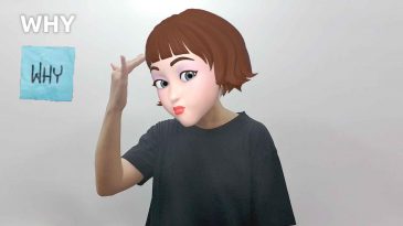 asl sign for why