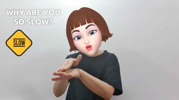 asl sign for why are you so slow