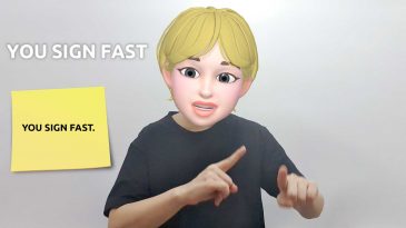 asl sign for you sign fast