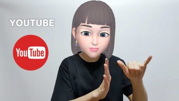 asl sign for youtube