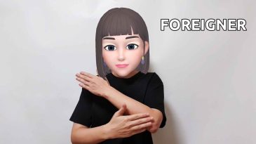 asl sign for foreigner native