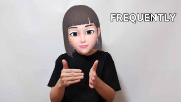 asl sign for frequently occasionally