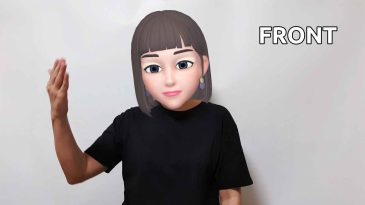 asl sign for front rear