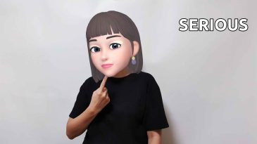 asl sign for funny serious