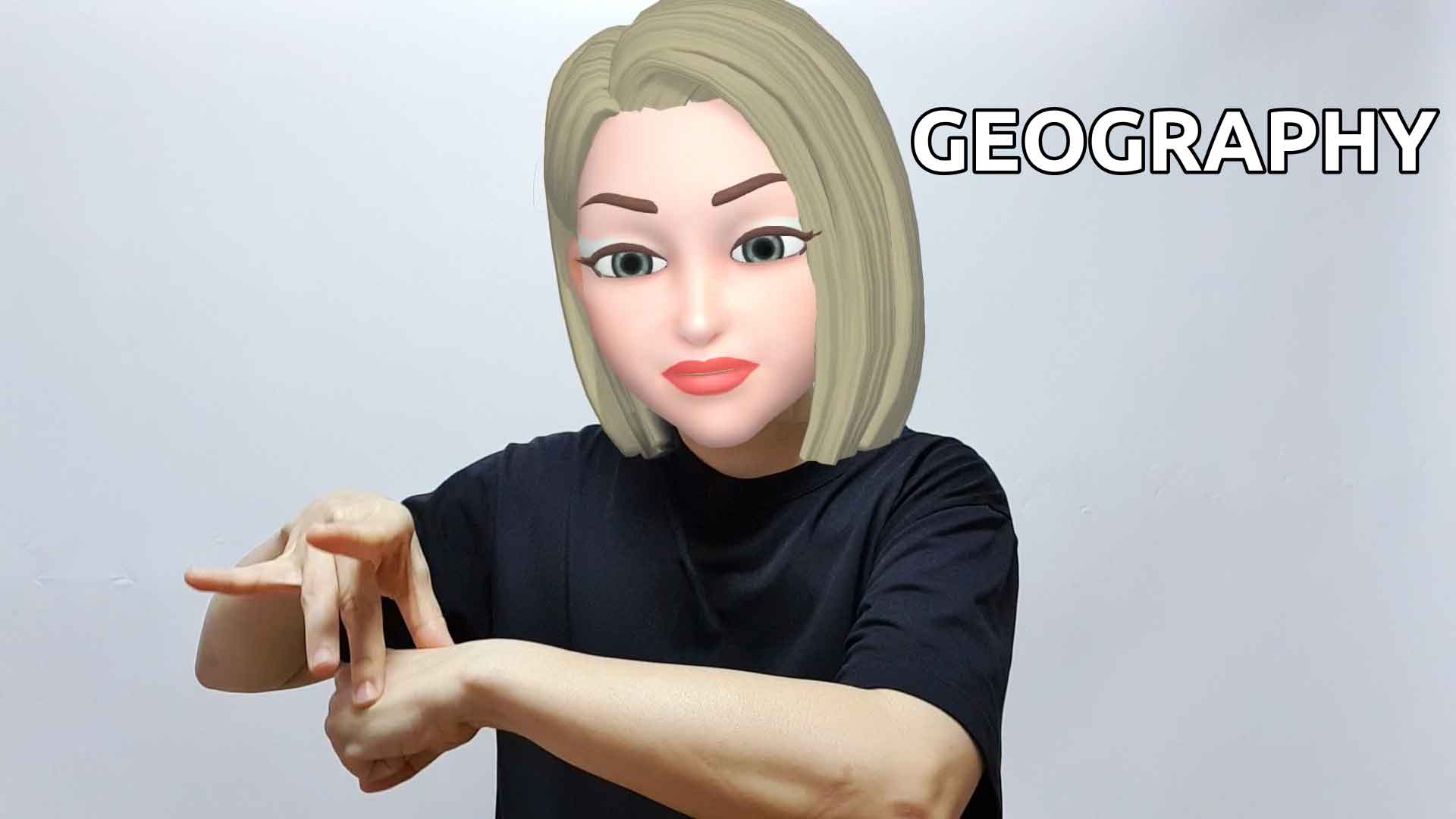 How to say geography in American Sign Language ASL sign?