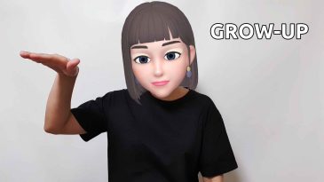 asl sign for grow-up child