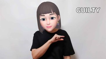 asl sign for guilty innocent