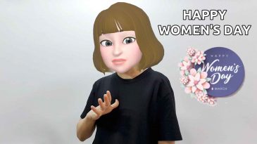 asl sign for happy women day