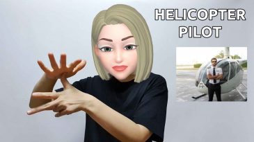 asl sign for helicopter pilot