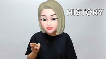 asl sign for history