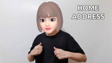 asl sign for home address