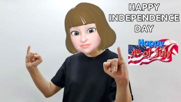 asl sign for happy independence day