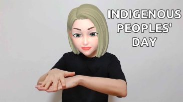 asl sign for indigenous peoples' day