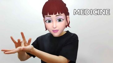 asl sign for medicine