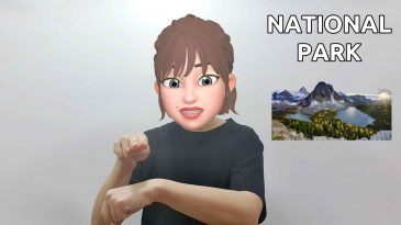 asl sign for national park