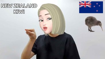 asl sign for new zealand kiwi