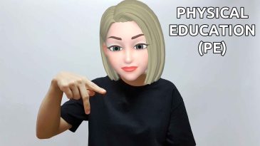 asl sign for physical education