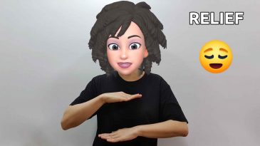 asl sign for relief disappointment