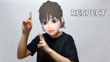 asl sign for respect