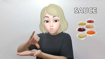 asl sign sauce
